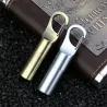 Mini compact oil lighter with buckle - keychainKeyrings