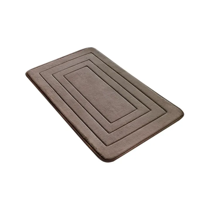 Bathroom mat - non-slip carpet - memory foam