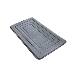 Bathroom mat - non-slip carpet - memory foam