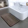 Bathroom mat - non-slip carpet - memory foam