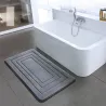 Bathroom mat - non-slip carpet - memory foam