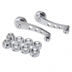 Universal - car window riser - aluminum alloy crank - 2 piecesStyling parts