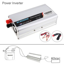 1000W - DC 12V 24V - AC 220V - 110V - USB - car power inverter - adapter charger - voltage converterInverters