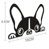 Waterproof - vinyl car sticker with a dog's face