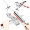 Professional kitchen knife sharpener - fixed angle tool - with 4 whetstoneKnife sharpeners