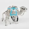 Crystal & gold camel - keychainKeyrings