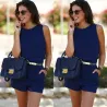 Women's mini short jumpsuit
