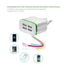 Universal USB charger - 2 port / 4 port - LED light - multi portChargers