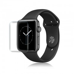 2 Pieces - 3D full screen protector - scratch-resistant - soft hydrogel film - for Apple Watch 38mm - 42mmAccessories