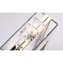 Perfume bottle shaped small shoulder bag with chainBags
