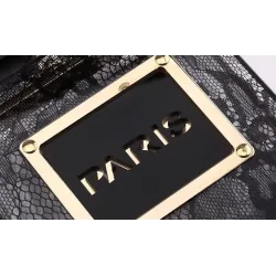 Perfume bottle shaped small shoulder bag with chainBags