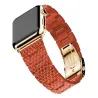 resin strap for apple watch band link bracelet watchband for iwatch - 4/3/2 iwatch bands rose red steel buckle
