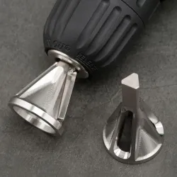 Chamfer - metal remove burr tool - triangle shank