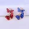 Spring Double Butterfly BroochesBrooches