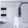 Fast charging cable - USB-C - Voltage / current display - data / sync