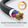 Fast charging cable - USB-C - Voltage / current display - data / sync
