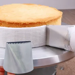 Extra large stainless steel icing nozzle - cream cake decorating