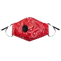 PM2.5 - activated carbon - face / mouth mask with filter - anti-dust - antibacterial - reusable