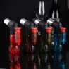 Mini butane jet lighter - refillable - windproof