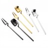 Hangable fruit & desserts fork - 304 stainless steel