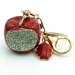 Bitten apple key chainKeyrings