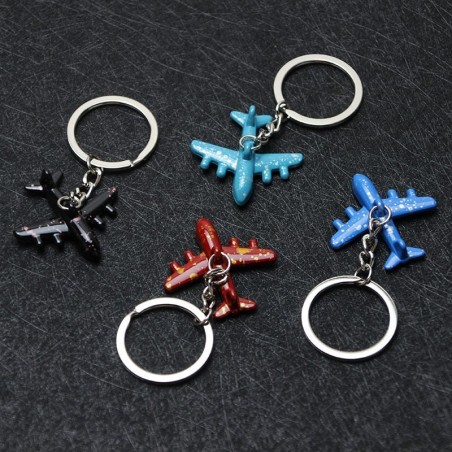 Mini airplanes - keyrings - multiple colours