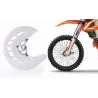 Motorcycle front brake disc protection guard - protective coverProtective gear