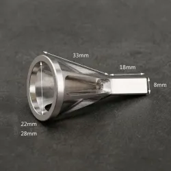 Chamfer - metal remove burr tool - triangle shank