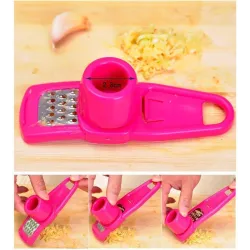 Ginger - garlic - grater tool - silicone peeler - slicer