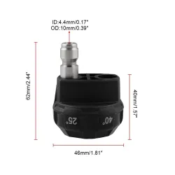 6 in 1 - Pressure washer - nozzle - shower spray - water
