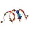 Multi-layer bracelet with resin stones - vintage - ethnic bracelet