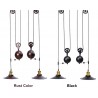 Vintage hanging pulley lamp - 2 / 3 heads - E27 - AC110 - 240VCeiling lights