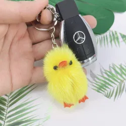 Yellow duck plushie - 1pcKeyrings