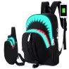 USB Charging - Luminous Backpack - Shark