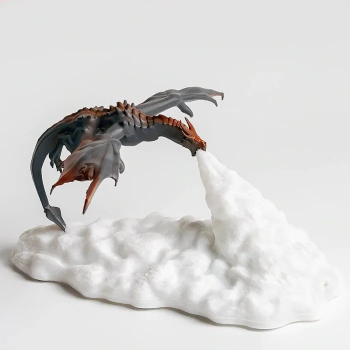 3D dragon - LED night lamp