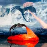 3D dragon - LED night lamp