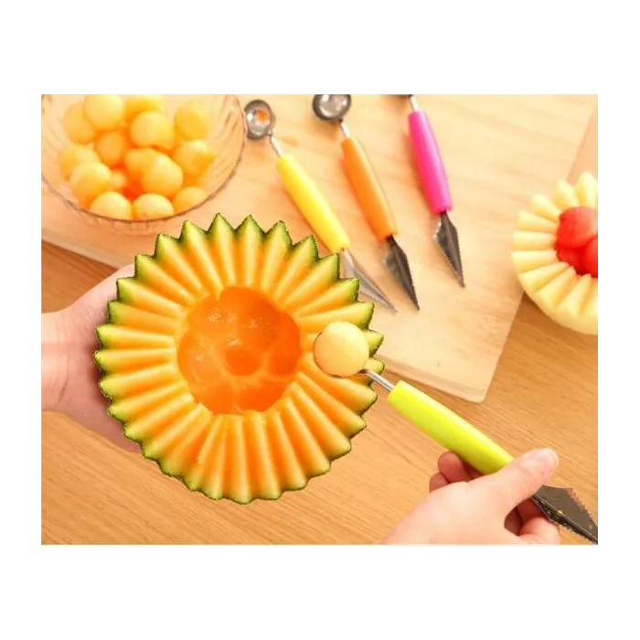 Creative fruits carving knife - spoonKitchen knives