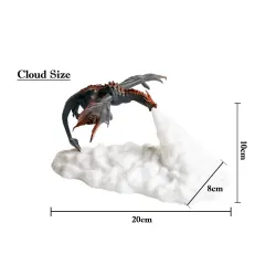 3D dragon - LED night lamp