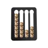 Nespresso coffee capsules holder - tower rack with adhesive tape - rotatable