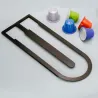 Nespresso coffee capsules holder with self adhesive sticker