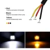 126W Car Light Assembly - 3000K - LED - Work Light Bar - Vehicles - Square - Round