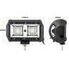 54W Car Light - LED Work Light Bar - 3000K - ATV - Tractor - Truck - Car