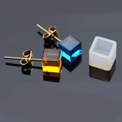 4 Shapes - Silicone Casting - Resin Mold - DIY Resin JewelryToys