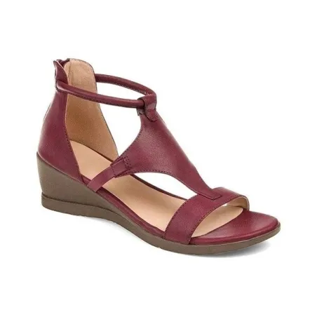 Summer Sandals - Mid Heels - Vintage - Black - Brown - Grey - Red