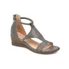 Summer Sandals - Mid Heels - Vintage - Black - Brown - Grey - Red