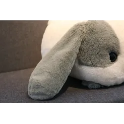 Bunny - rabbit - plush toy - pillow - small backpack - 45cm