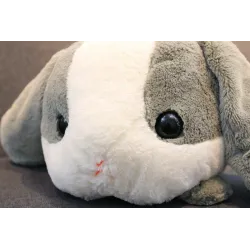 Bunny - rabbit - plush toy - pillow - small backpack - 45cm
