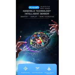 D3 - Colorful Light - Gesture Sensing - Altitude Hold Mode - Intelligent Induction - Flying BallR/C drone