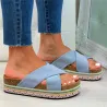 Summer sandals - soft platform flip flops