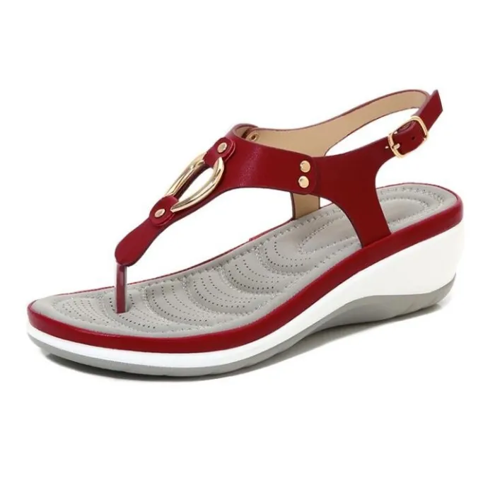 Fashion sandals with metal decoration - Bohemian styleSandals